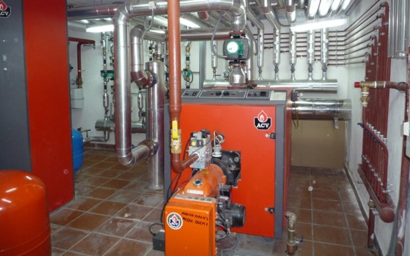 salas de calderas caldera de gas natural