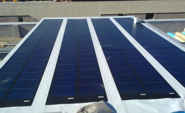 techo paneles solares fotovoltaicos
