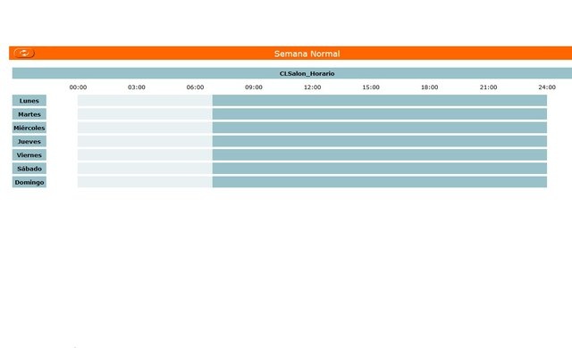 programa informatico de regulacion horaria